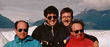 Joan Comellas, Josep Mª Lladó, Carles Lladó i Jaume Llansana (Alaska 1991)